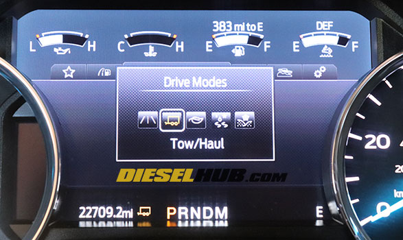 10R140 selectable drive modes