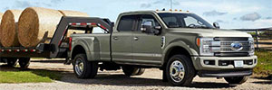 Ford Super Duty with Power Stroke diesel