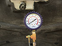 fuel pressure test gauge