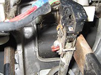 Brake pedal linkage removal