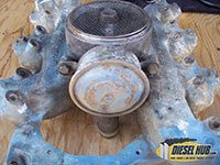CDR valve location on IDI diesel