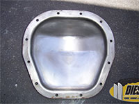 Cleaning differential cover