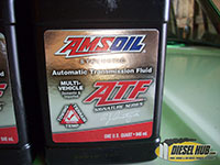 Amsoil synthetic ATF for ZF 5 speed manual transmission